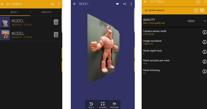 Scann3d app