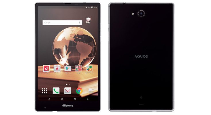 sharp aquos pad SH-05G