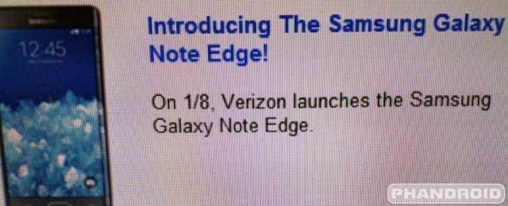Verizon Galaxy Note edge