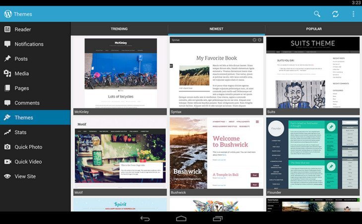 wordpress for android