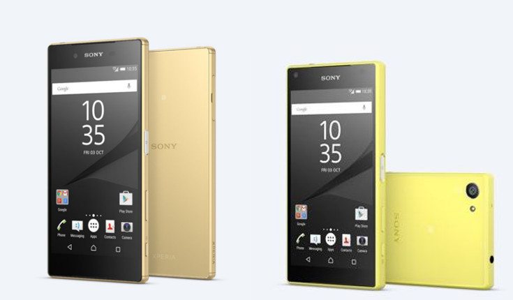 Sony Xperia Z5 and Z5 Compact